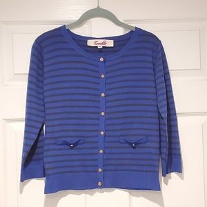 Francesca's royal blue sweater